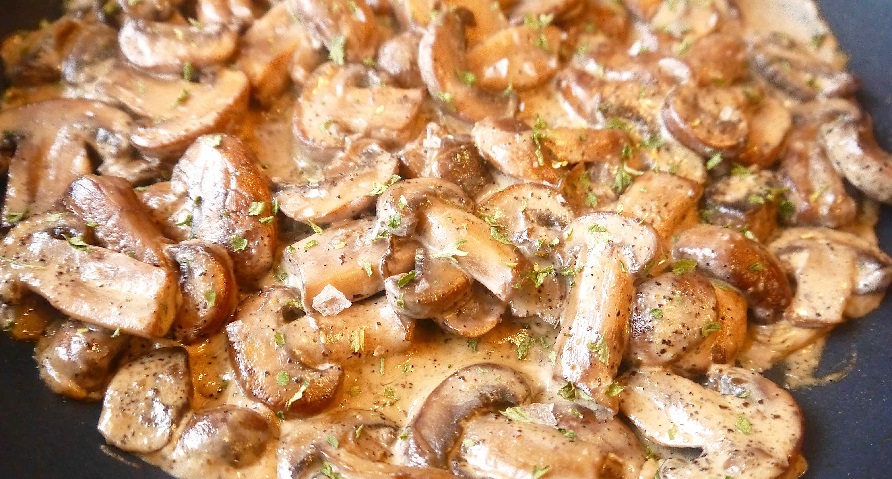 cook mushrooms